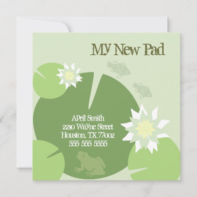 Novo Anúncio de Mudança de Pad (Frente)