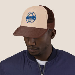 NOVO! Boné de Caminhoneiro - Marrom - Personalizar