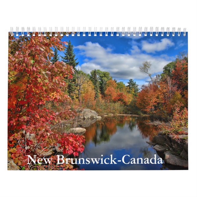 Novo Calendário Brunswick-Canadá (Capa)