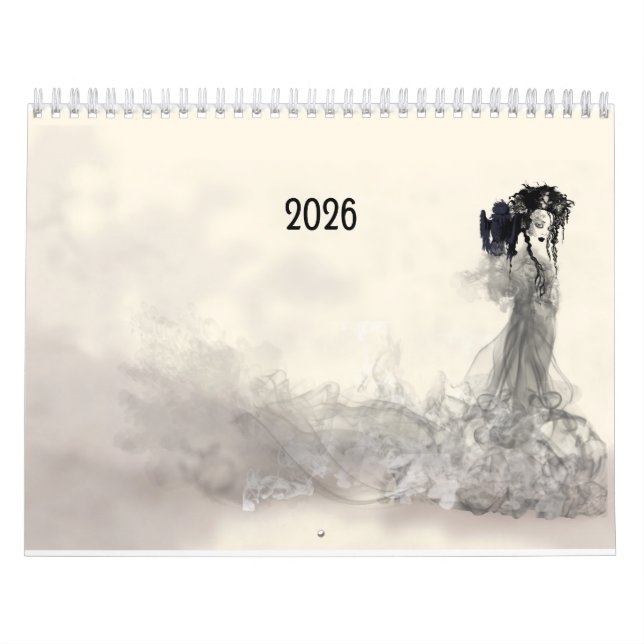 Novo Calendário Pagão Gótico 2024 (Capa)