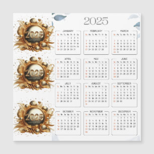 Novo calendário para 2025