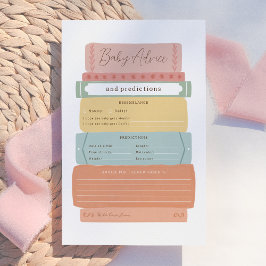 Novo Capítulo Storybook Bebê Previsão Jogo de Cons