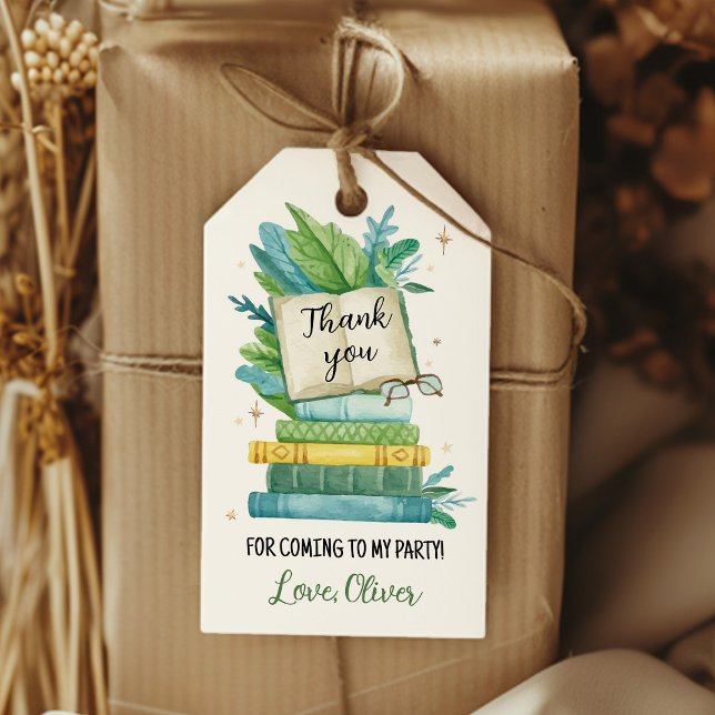 Novo capítulo Storybook Party Obrigado Etiqueta (Criador carregado)