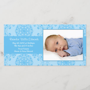 Novo Cartão de Anúncio de Foto para Bebês