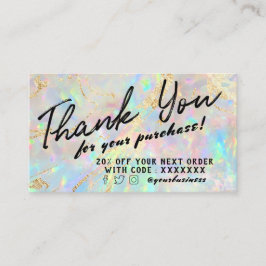 novo cartão de desconto opcional