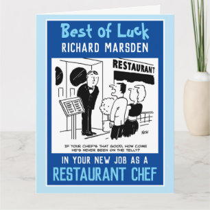 Novo Cartão de Emprego como Chef