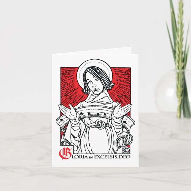 NOVO! Cartão de Natal de 2011: Glória a Deus (Frente)