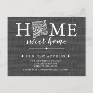 NOVO Cartão de Posto de Anúncio de Movimentação do