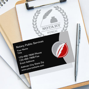 Novo Cartão de visita público notarial