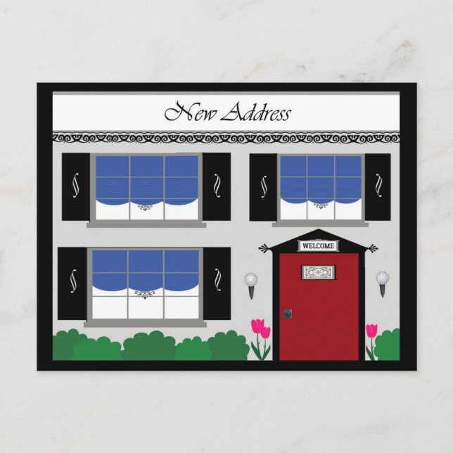 Novo Cartão Postal de Endereço (Frente)