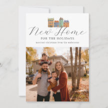 Novo Cartões de fotos Doméstico Com Desenho De Edi