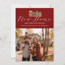 Novo Cartões de fotos Doméstico Com Desenho De Edi