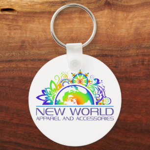 Novo Chaveiro de logotipo mundial