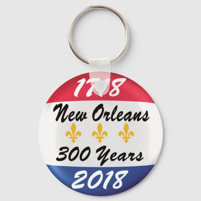 NOVO CHAVEIRO TRICENTENNIAL ORLEANS (Frente)
