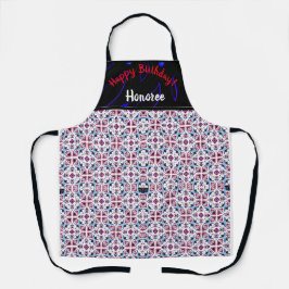 Novo Começo Padrão Bonito Apron