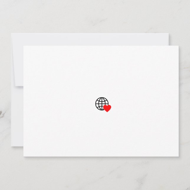 Novo convite para apresentação de logotipo de text (Frente)