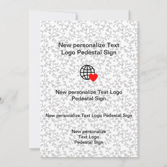 Novo Convite Plano Personalize o seu (Frente)