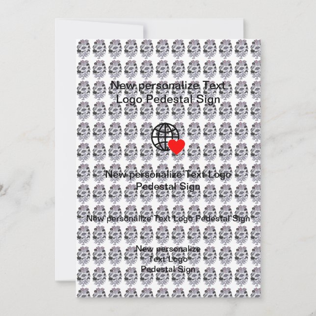 Novo Convite Plano Personalize o seu (Frente)