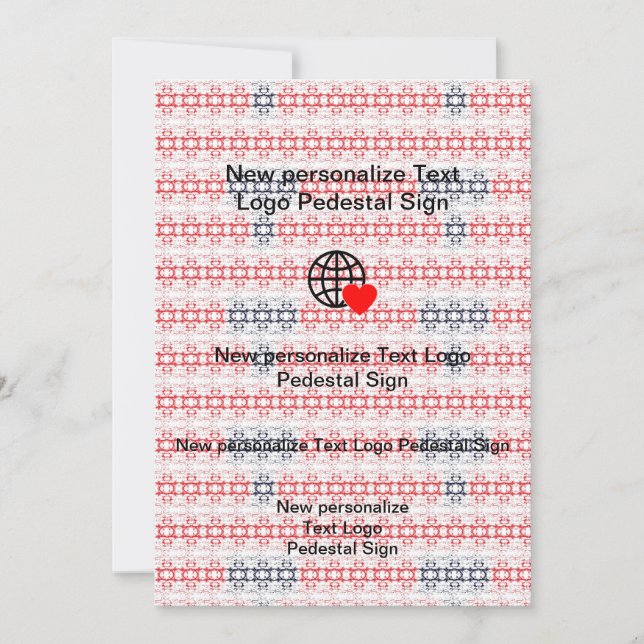 Novo Convite Plano Personalize o seu próprio (Frente)