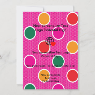 Novo Convite Simples Personalize seu próprio