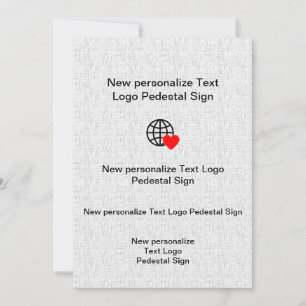 Novo Convite Simples Personalize seu próprio