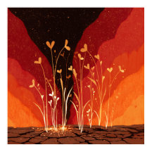 Novo crescimento - Solarpunk Poster