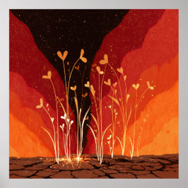 Novo crescimento - Solarpunk Poster