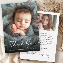 Novo e elegante obrigado de fotos do anúncio do be