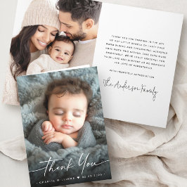 Novo e elegante obrigado de fotos do anúncio do be