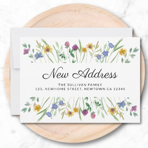 Novo Endereço Anúncio de Movimentação de Flor Selv