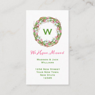 Novo Endereço do Monograma   Anúncio de mudança