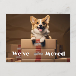 Novo lembrete de endereço divertido, novo cartão p