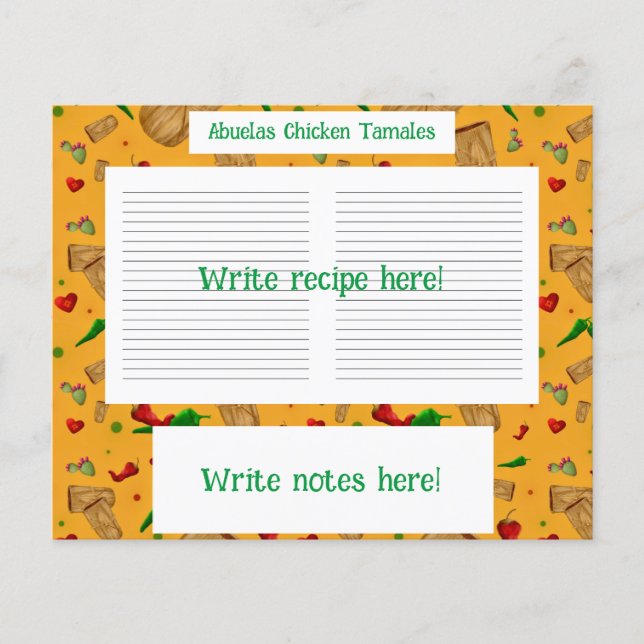 Novo México Red & Green Chile Tamales Zia Nopales (Frente)