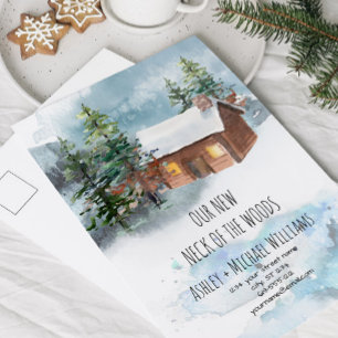 Novo Neck of the Woods Anúncio de Mudança Cartão P