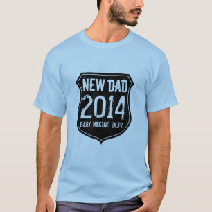 Novo papai 20XX t - Camisa para o pai de recém-na