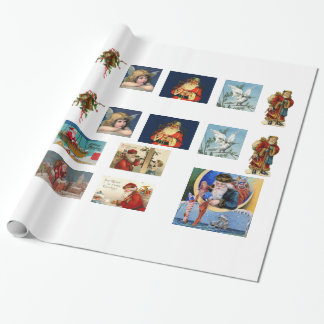 NOVO! Papel de embrulho de Natal tradicional para 