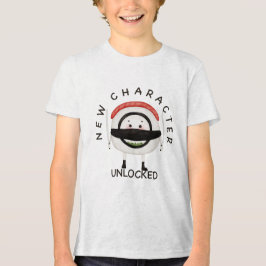 Novo Personagem Desbloqueado Camiseta Sushi Kids