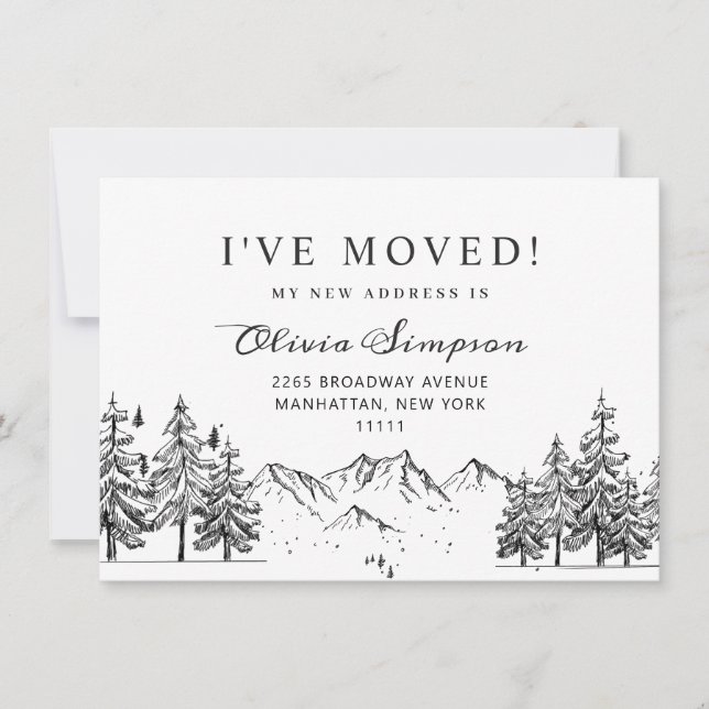 Novo Pescoço do Cartão de Anúncio de Movimentação  (Frente)