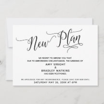 Novo Plano Adia Anúncio do Casamento