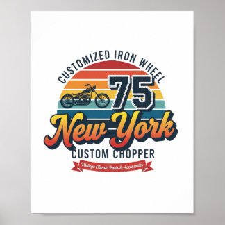 novo pôster de papel de impressão de york (semi-br
