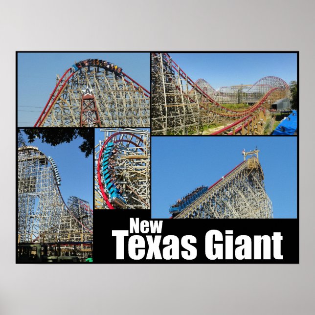 Novo Poster gigante do Texas (Frente)
