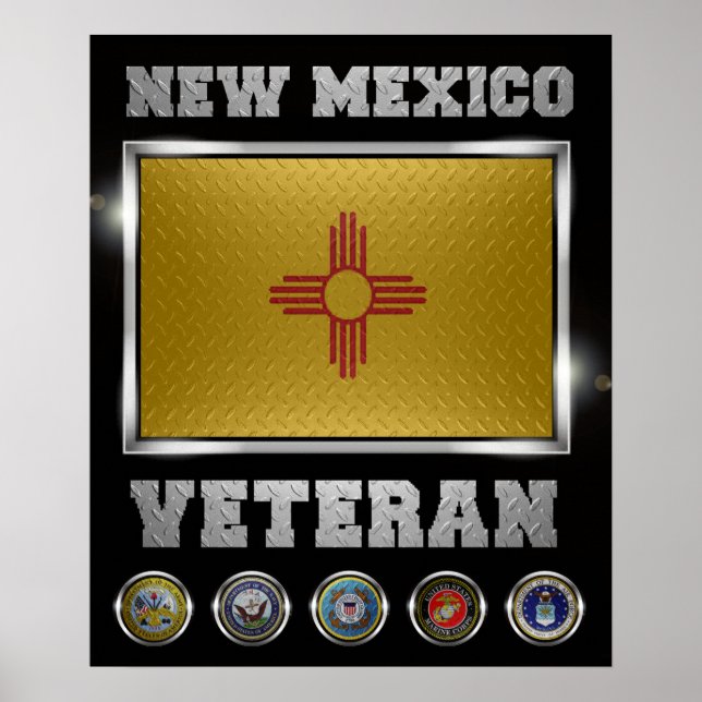 Novo poster Veterano do México (Frente)