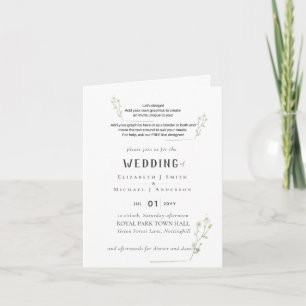 NOVO! Programa WEDDING design, Menu, Destino