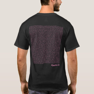NOVO! T-SHIRT DE PREOCUPAÇÃO DE TENDÊNCIA ・ S