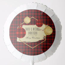 NOVO Xadrez Bufallo Dourado Xmas BALLOON Personali