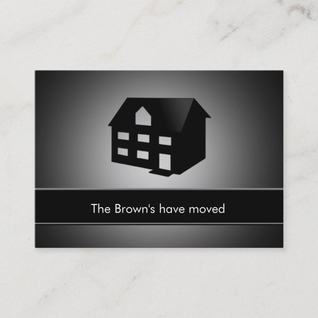 Novos cartões de endereço (Frente)