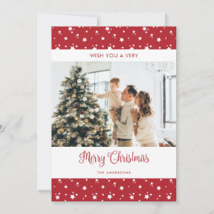 Novos Cartões de natal de endereço residencial com