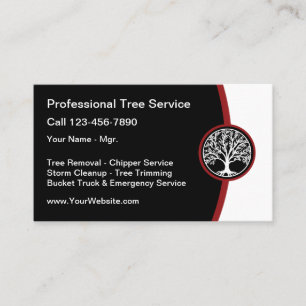 Novos Cartões de visitas do Serviço de Árvore M