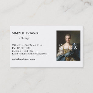 Novos! cartões de visitas fotográficos, simples e