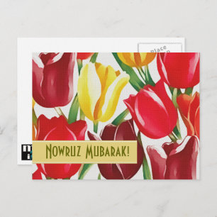 Nowruz Mubarak. Cartões de Ano Novo Persa